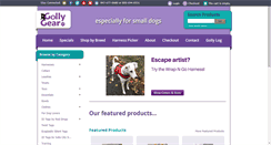 Desktop Screenshot of gollygear.com